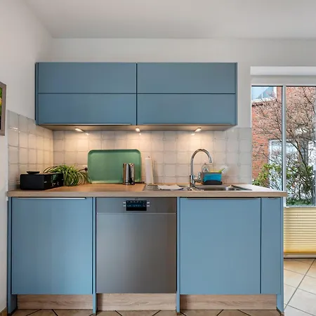 Haushaelfte Suederhafen بيت للعطل نوردستراند